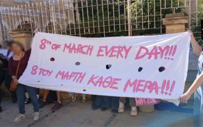 International Worker Women’s Day Demo infested with sabo-tabbies! (photos)